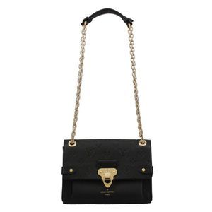 Louis Vuitton Emplant Vavin Black Noir Monogram Empreinte Leather Shoulder Bag